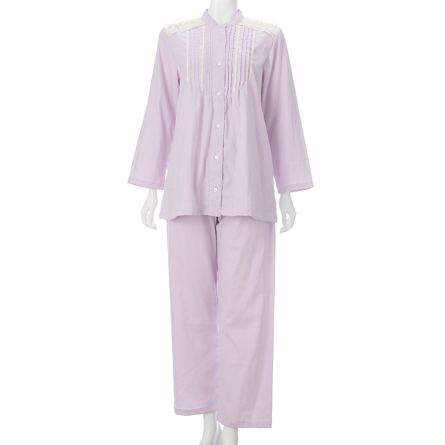 和晒しダブルガーゼパジャマ - 画像3