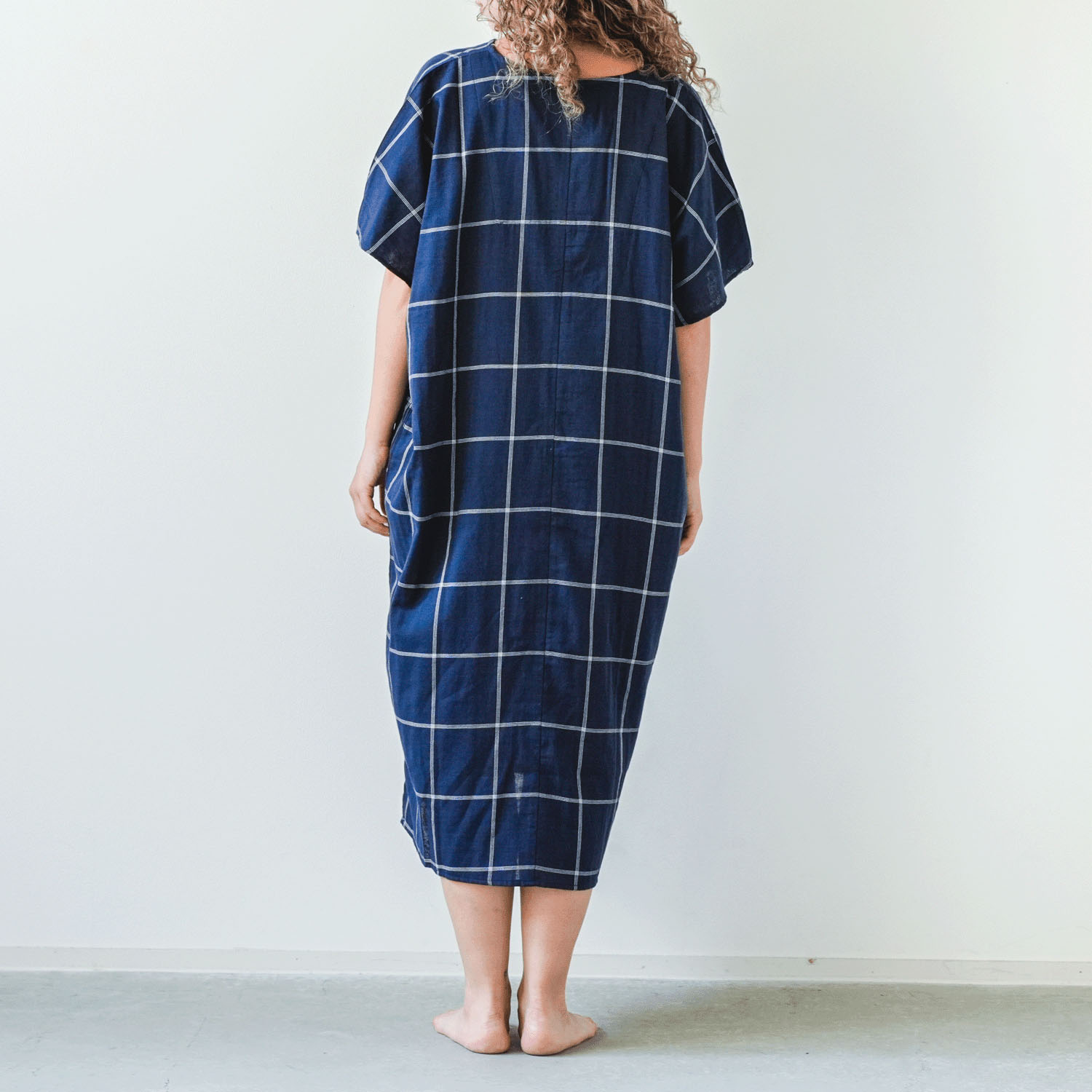 着る保湿クリーム ライトスクエア半袖ワンピース - 画像14