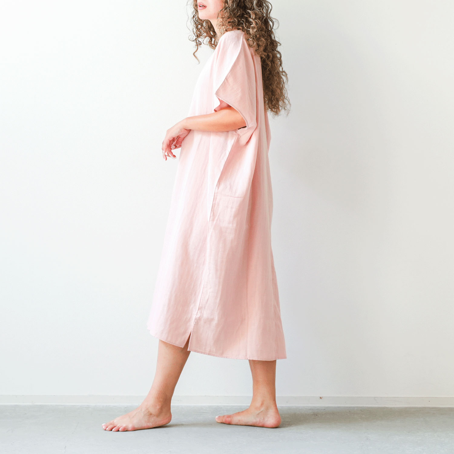 着る保湿クリーム ライトスクエア半袖ワンピース - 画像3