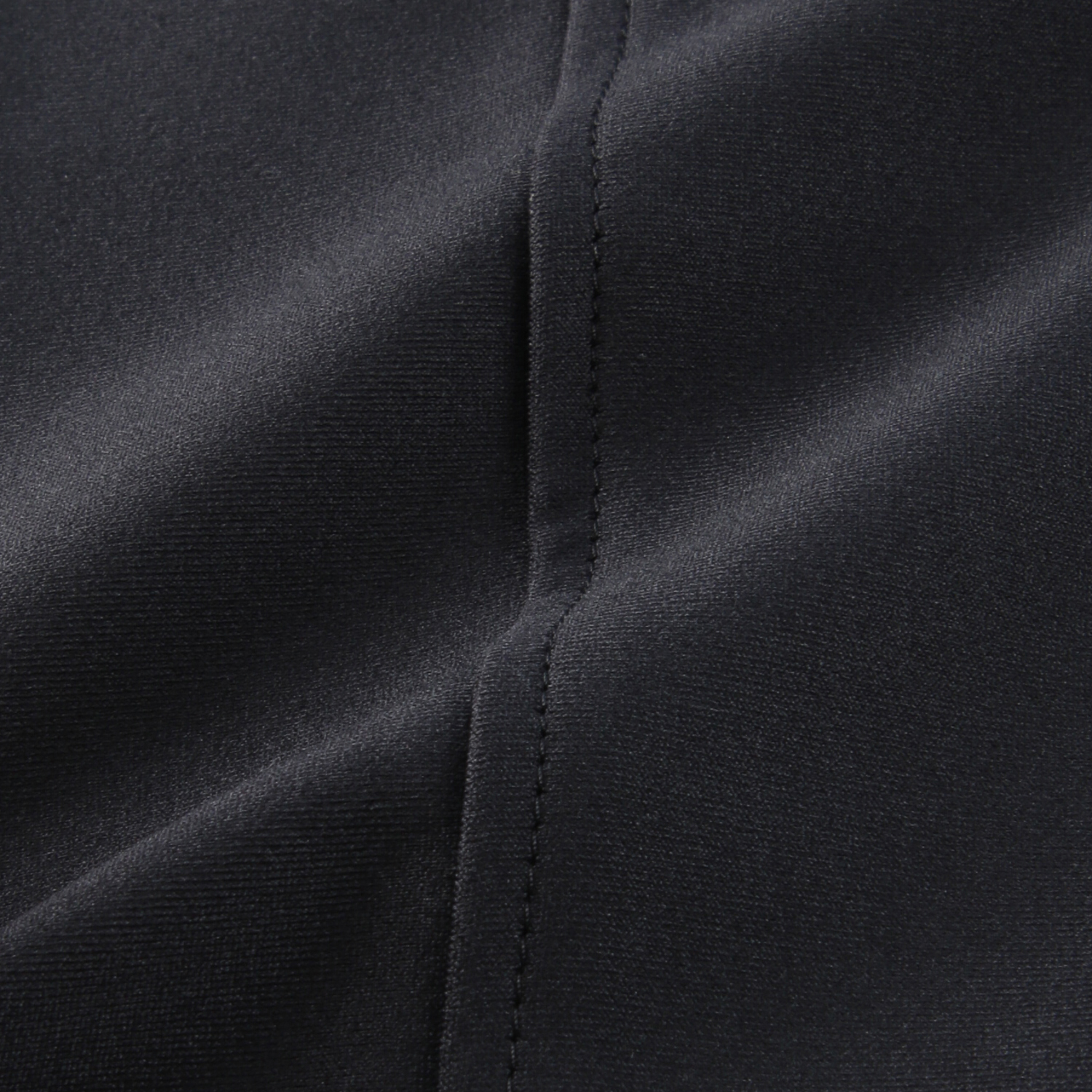 フィットパンツ 通年素材無地黒 股下65cm丈 - 画像6