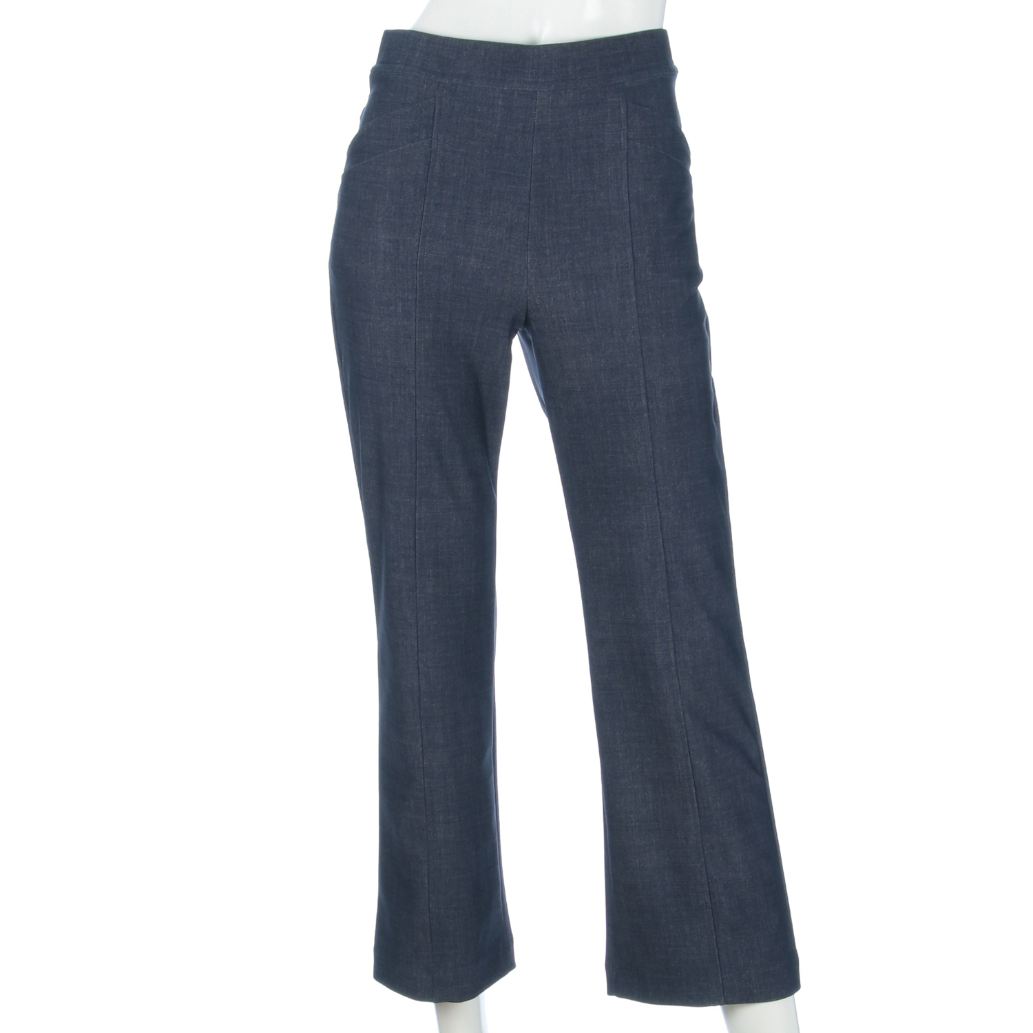 フィットパンツ通年素材 デニムプリント 股下72cm丈 - 画像11