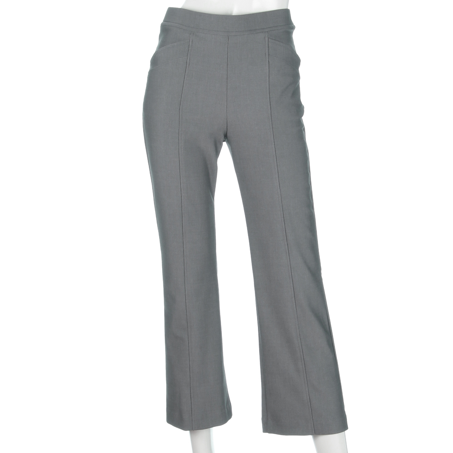 フィットパンツ通年素材 デニムプリント 股下72cm丈 - 画像4