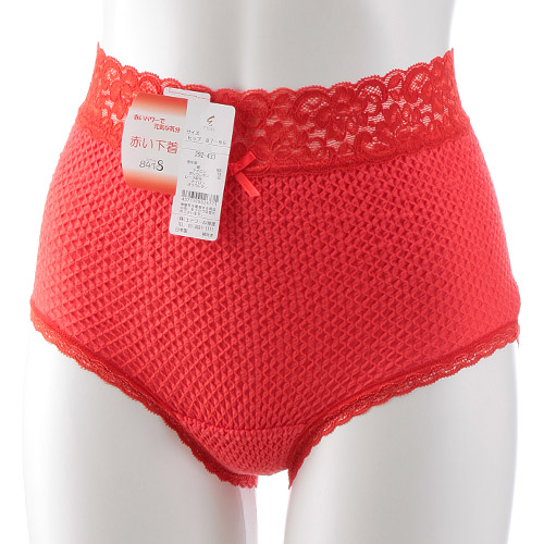 ウエストレース M ショーツ 赤 エトワール841