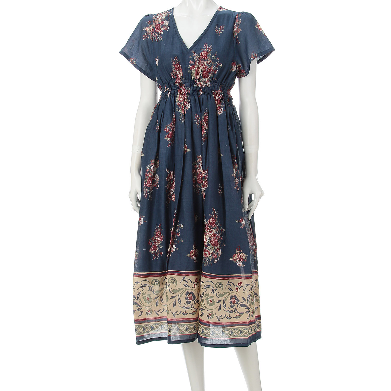 CUAインド綿ワンピース - 画像6