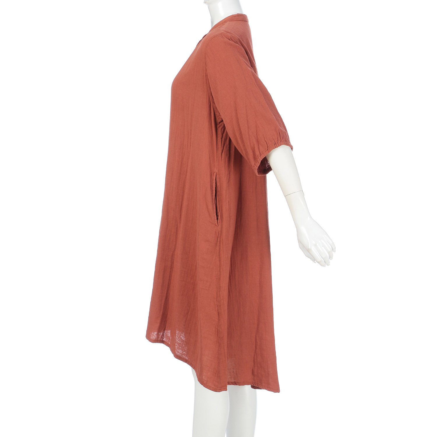 ダブルガーゼワンピース - 画像4