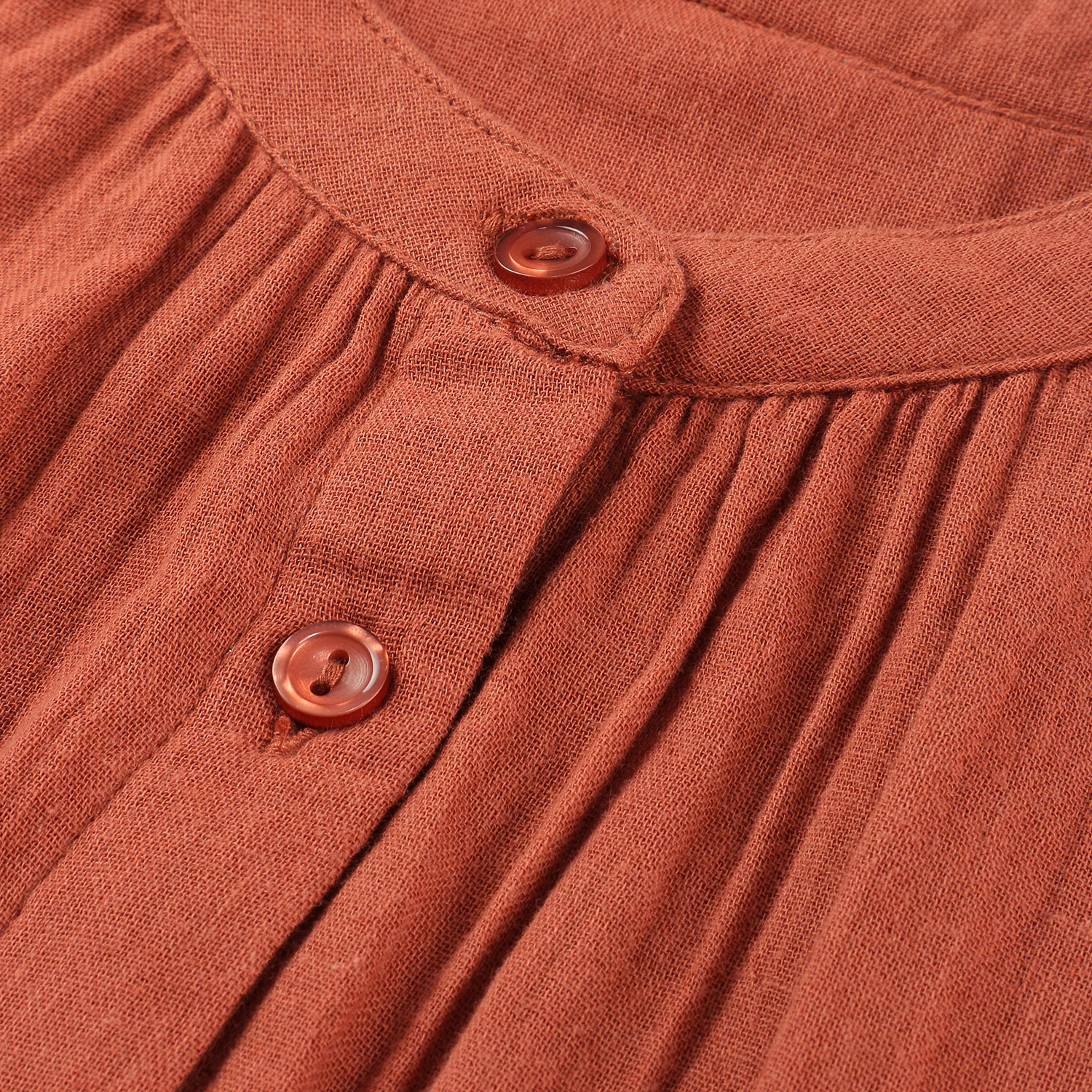 ダブルガーゼワンピース - 画像6