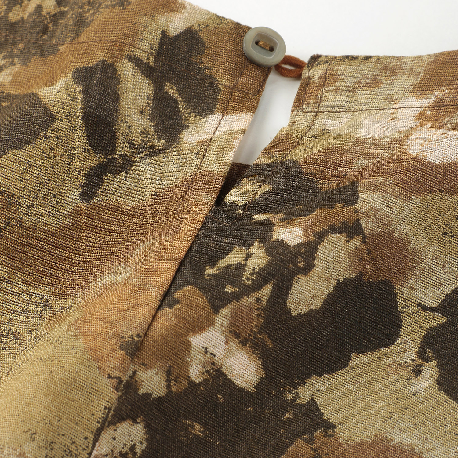 綿麻60／20プリントワンピース - 画像3