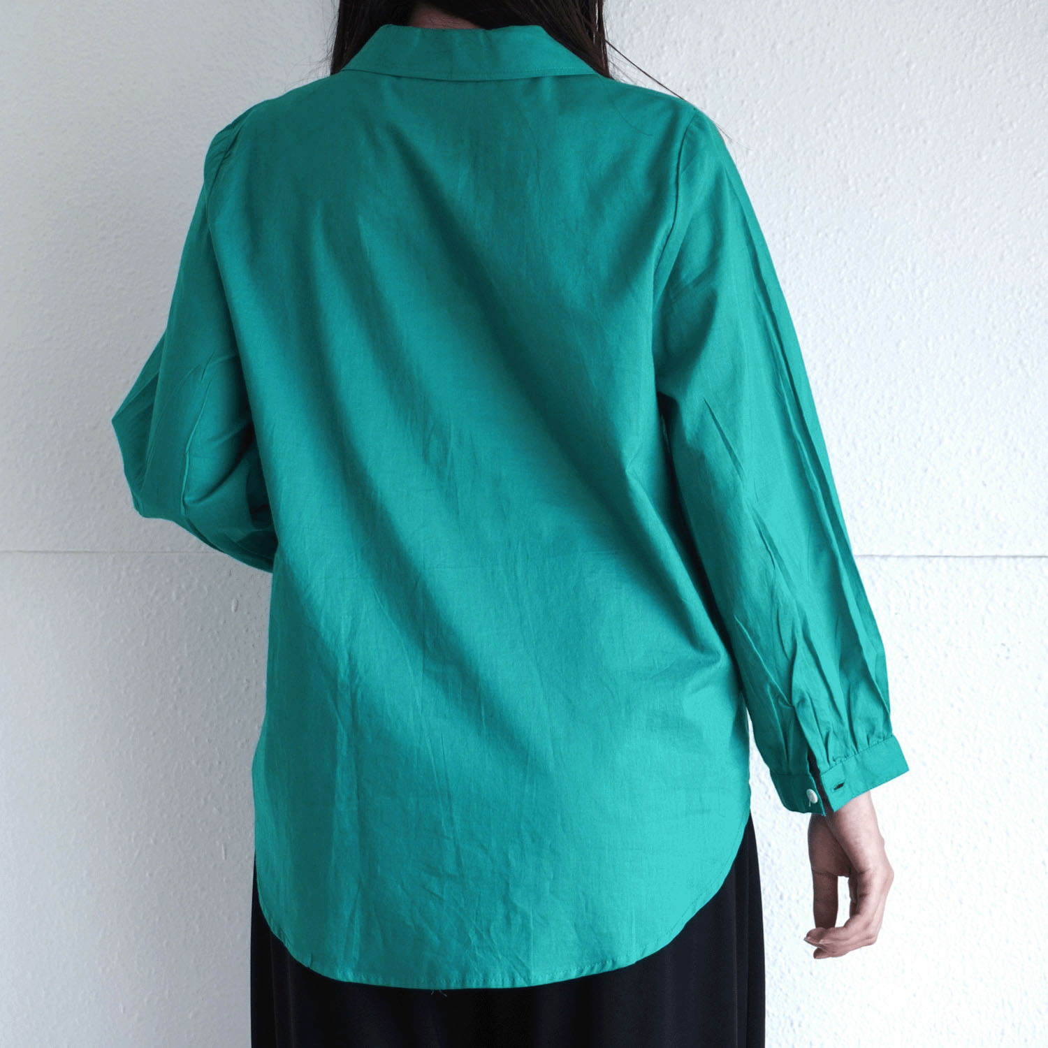 綿キャンブリック刺しゅうブラウス - 画像4