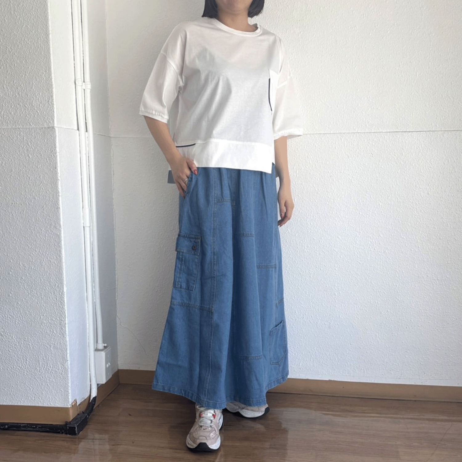 LUPILIEN デニムスカート