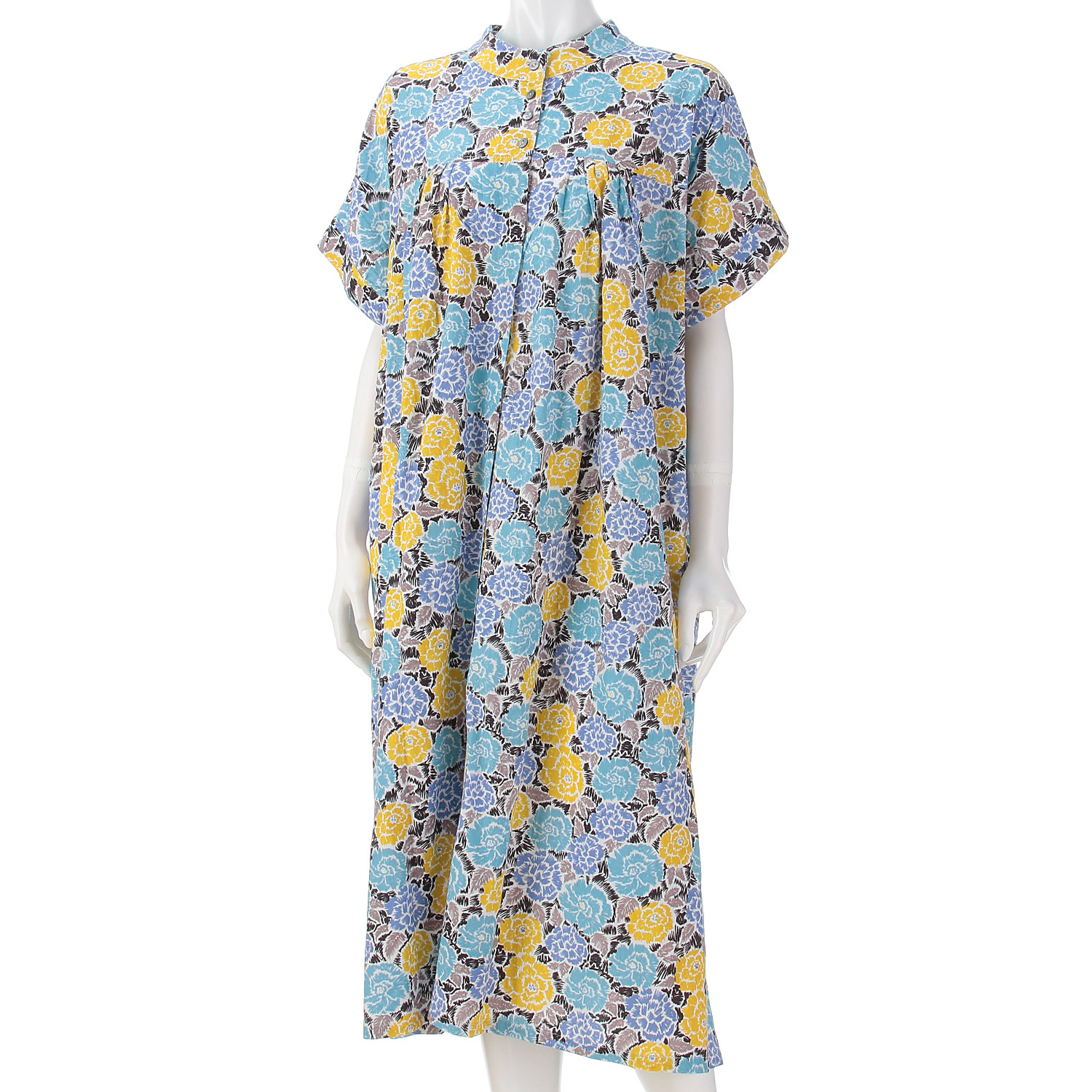 ドゥードゥルフラワープリント 2WAYワンピース - 画像5