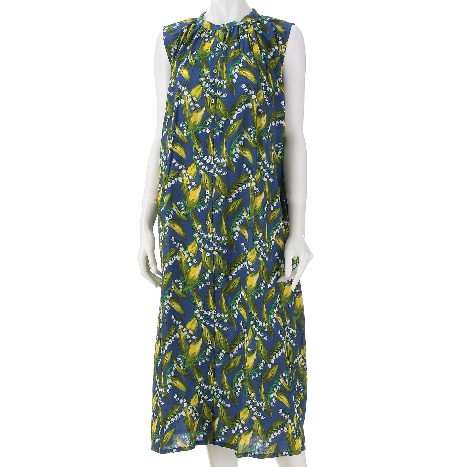 スズランプリント ノースリワンピース - 画像3