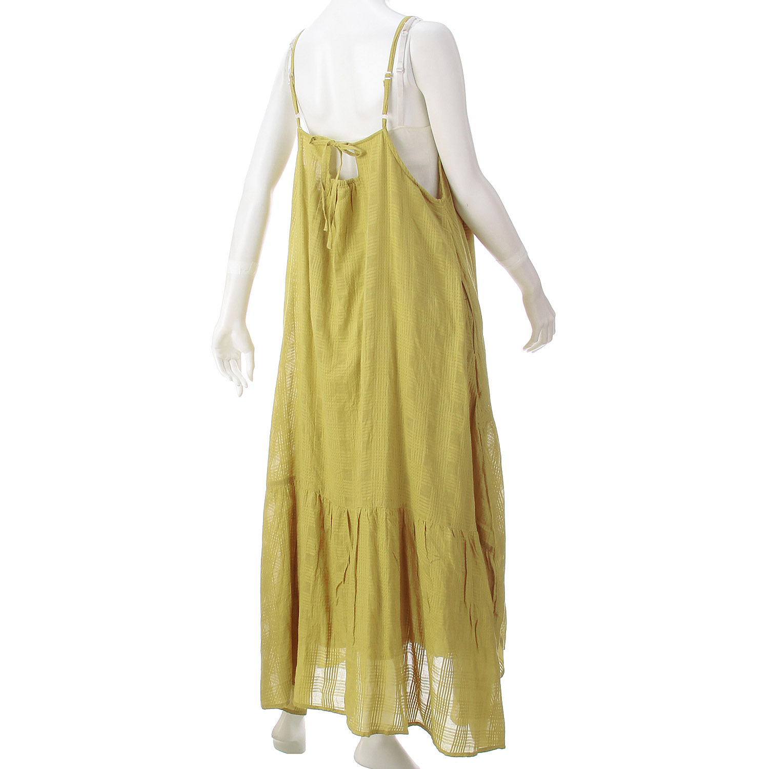 【LUPILIEN】 シアーチェックキャミワンピース - 画像18