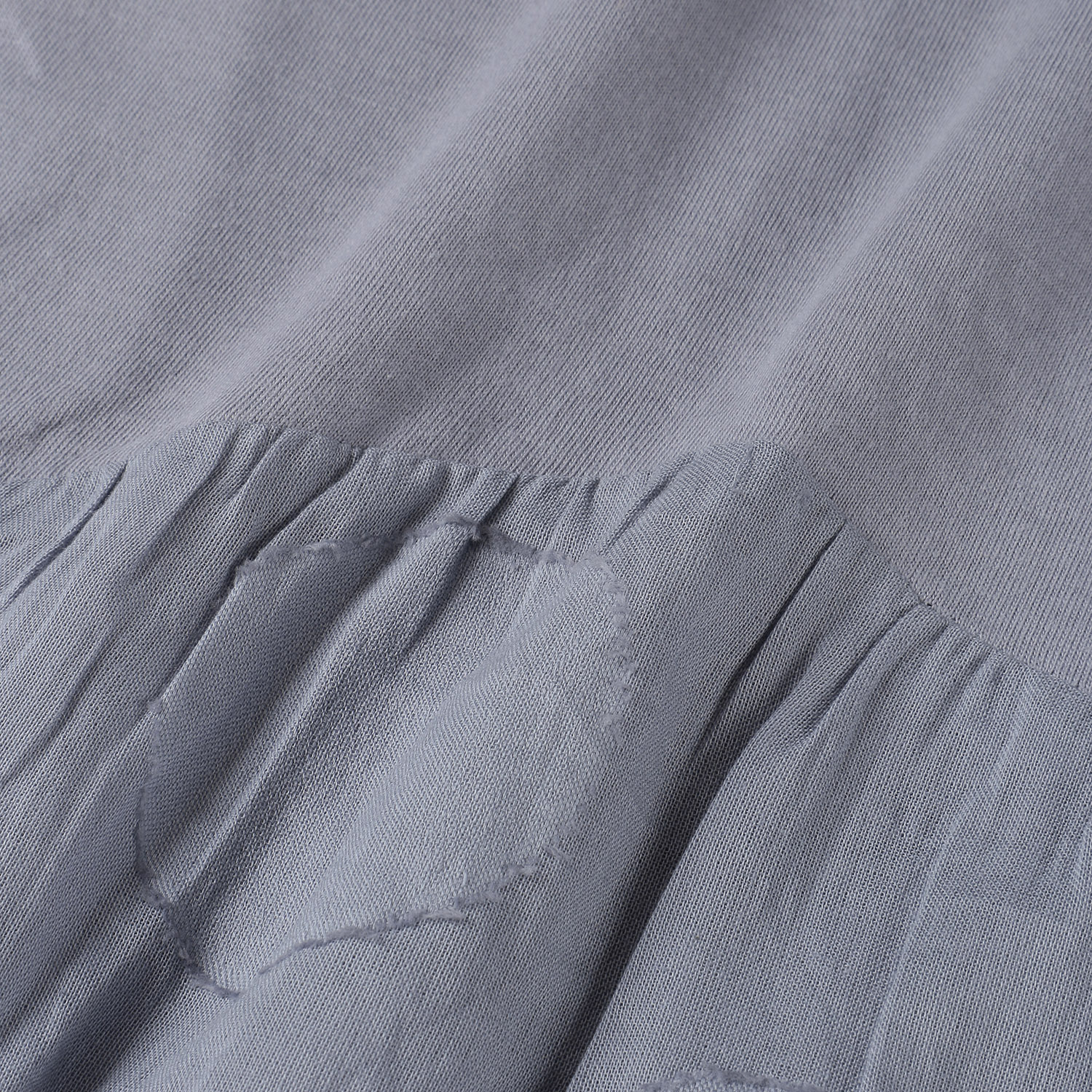 【LUPILIEN】ドットジャガード 異素材ヨーク切り替え ワイド ロング ワンピース - 画像6