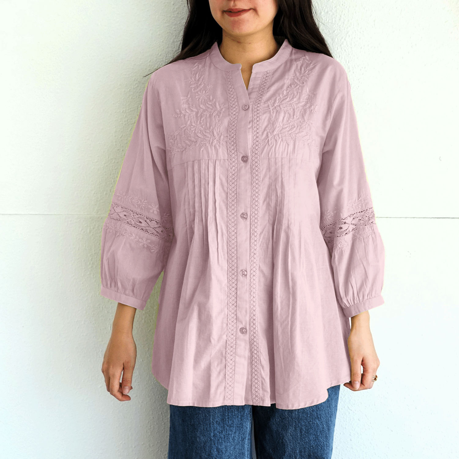 刺繍デザインブラウス - 画像11