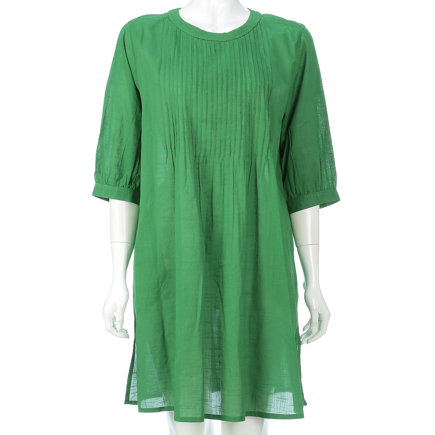 綿ピンタックワンピース - 画像8