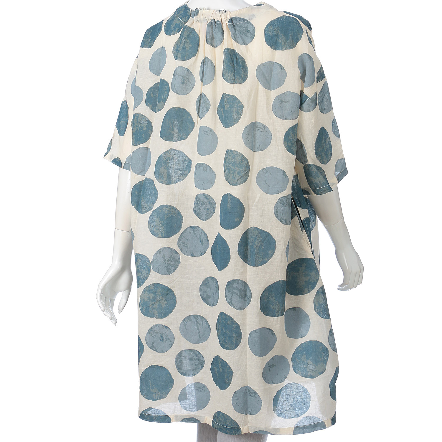 ドットプリントチュニック - 画像4