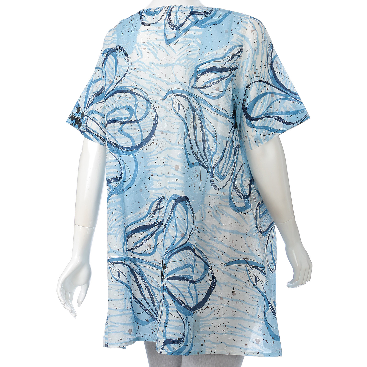 刺繍プリントチュニック - 画像5