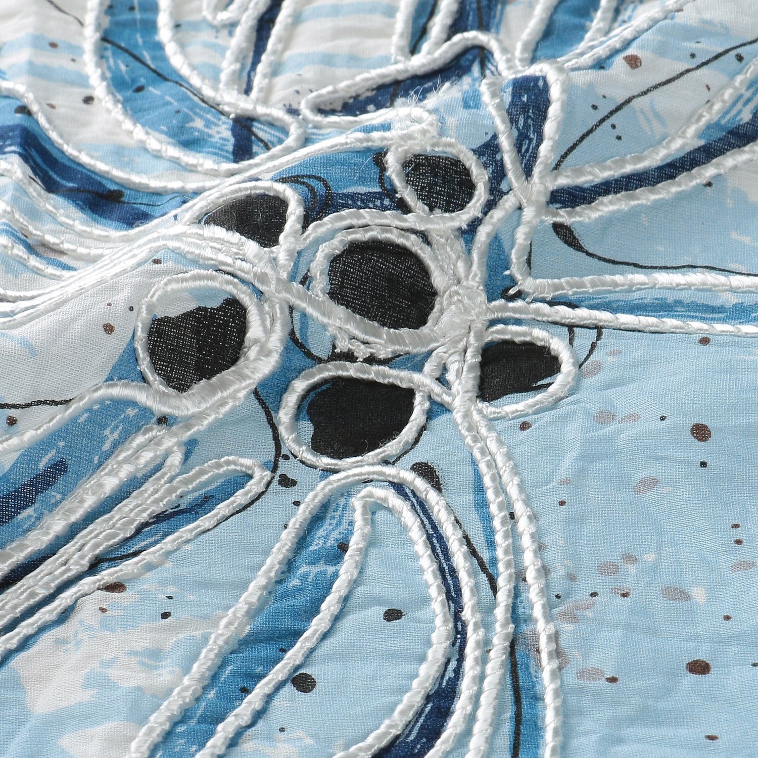 刺繍プリントチュニック - 画像6