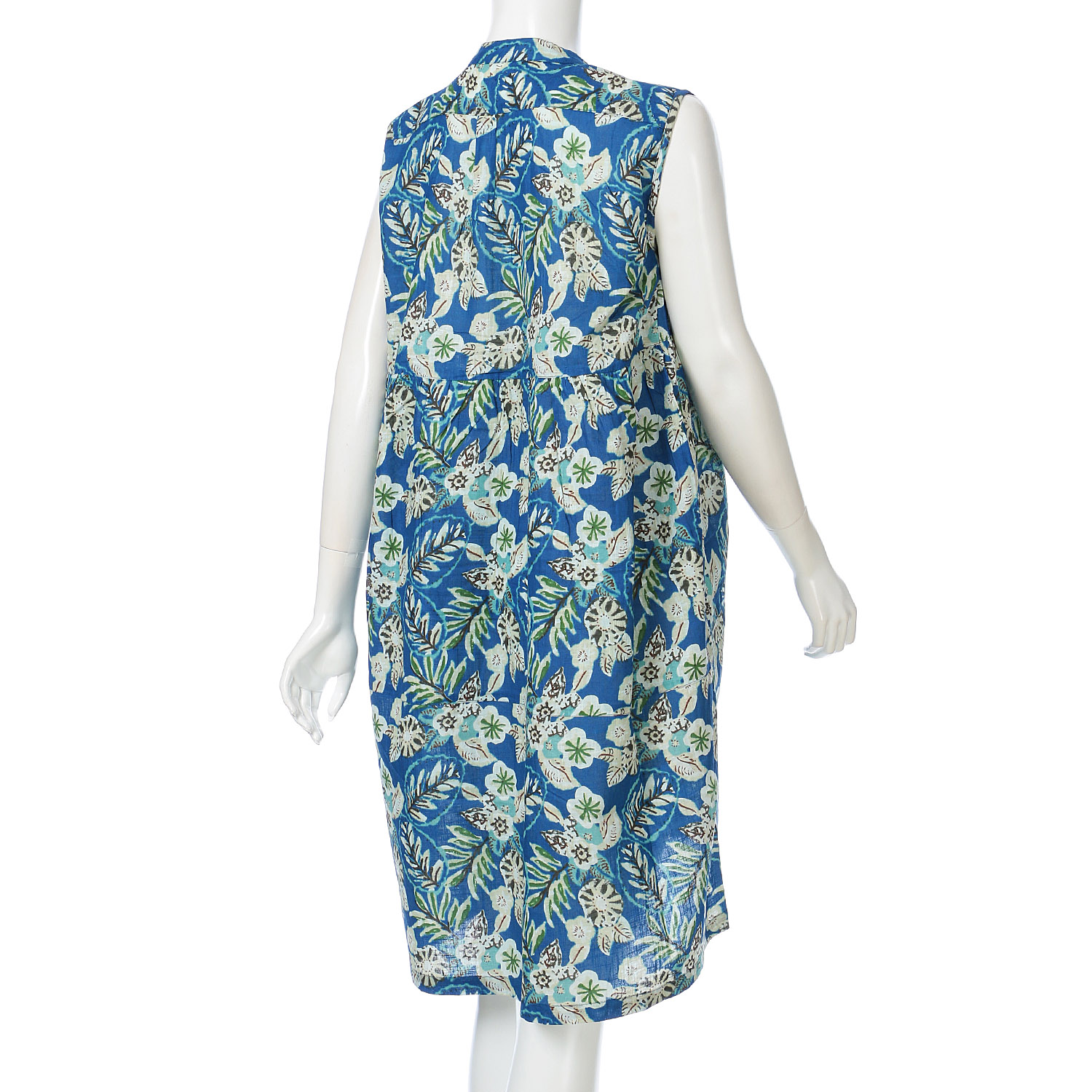 綿スラブプリントワンピース - 画像5