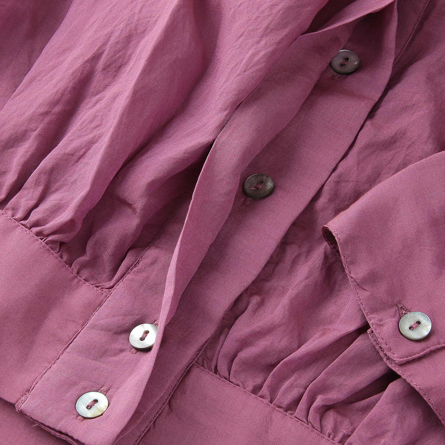 シルクタッチボイル ギャザージャケット - 画像5