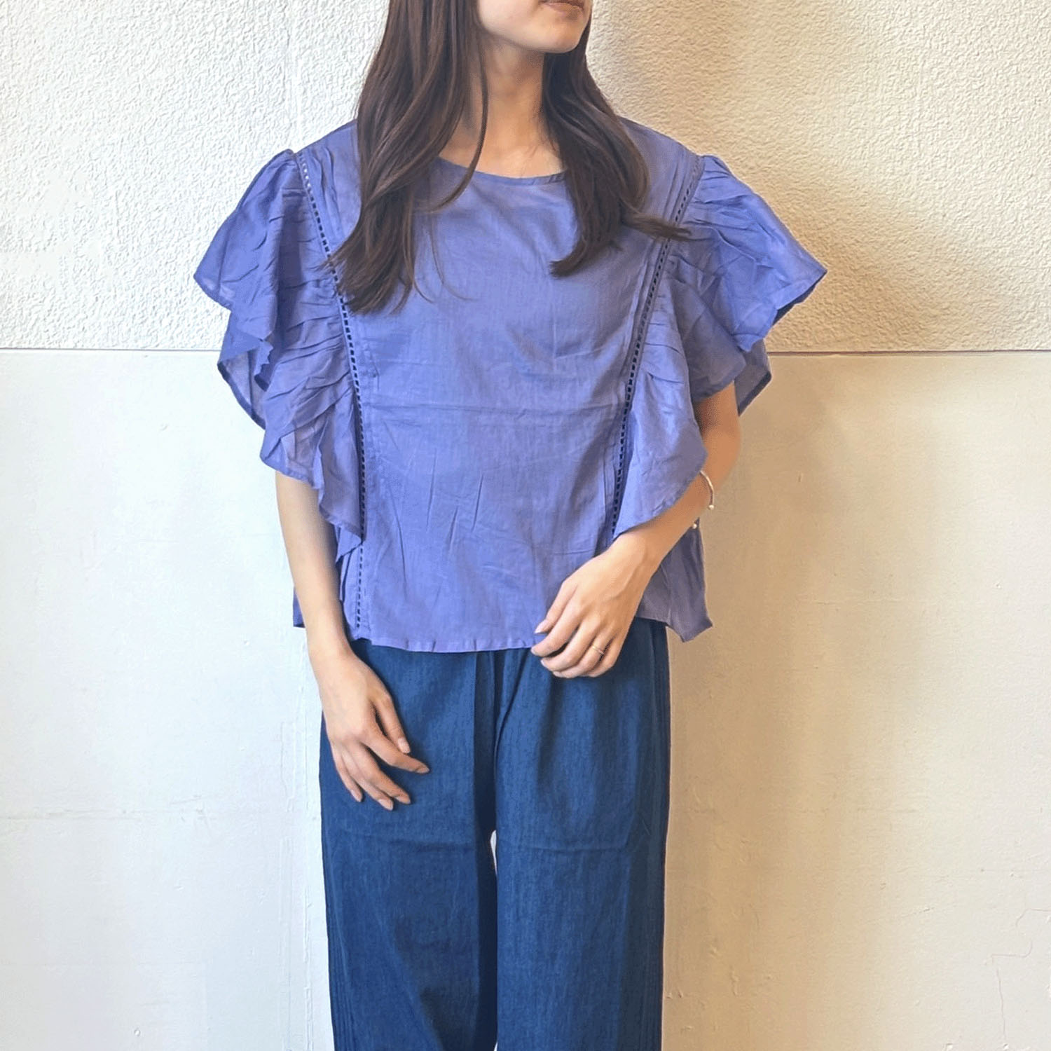 【LUPILIEN】 フリルブラウス - 画像11