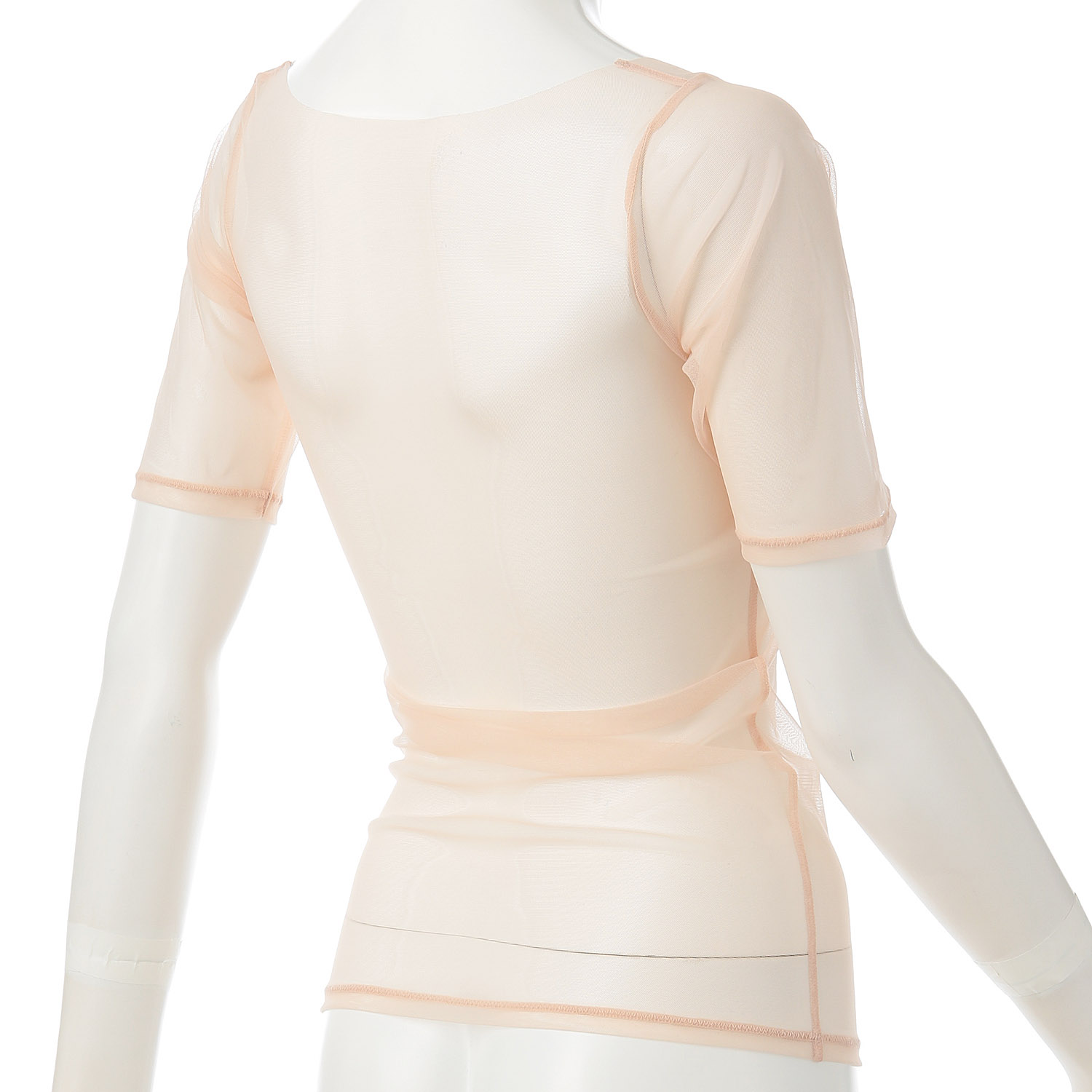 スキントーンインナー カップ付き半袖 - 画像6