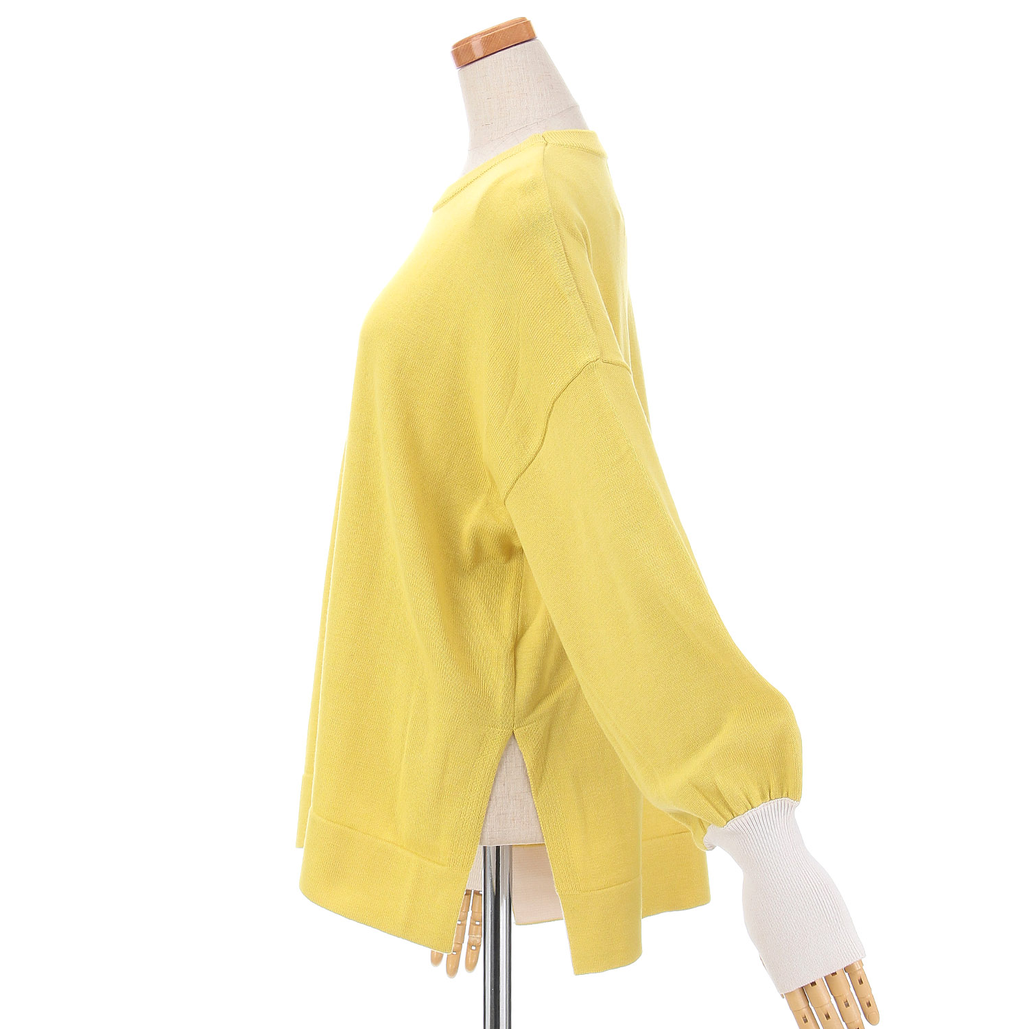 【Insta Live】vingtrois 配色ニットプルオーバー - 画像12