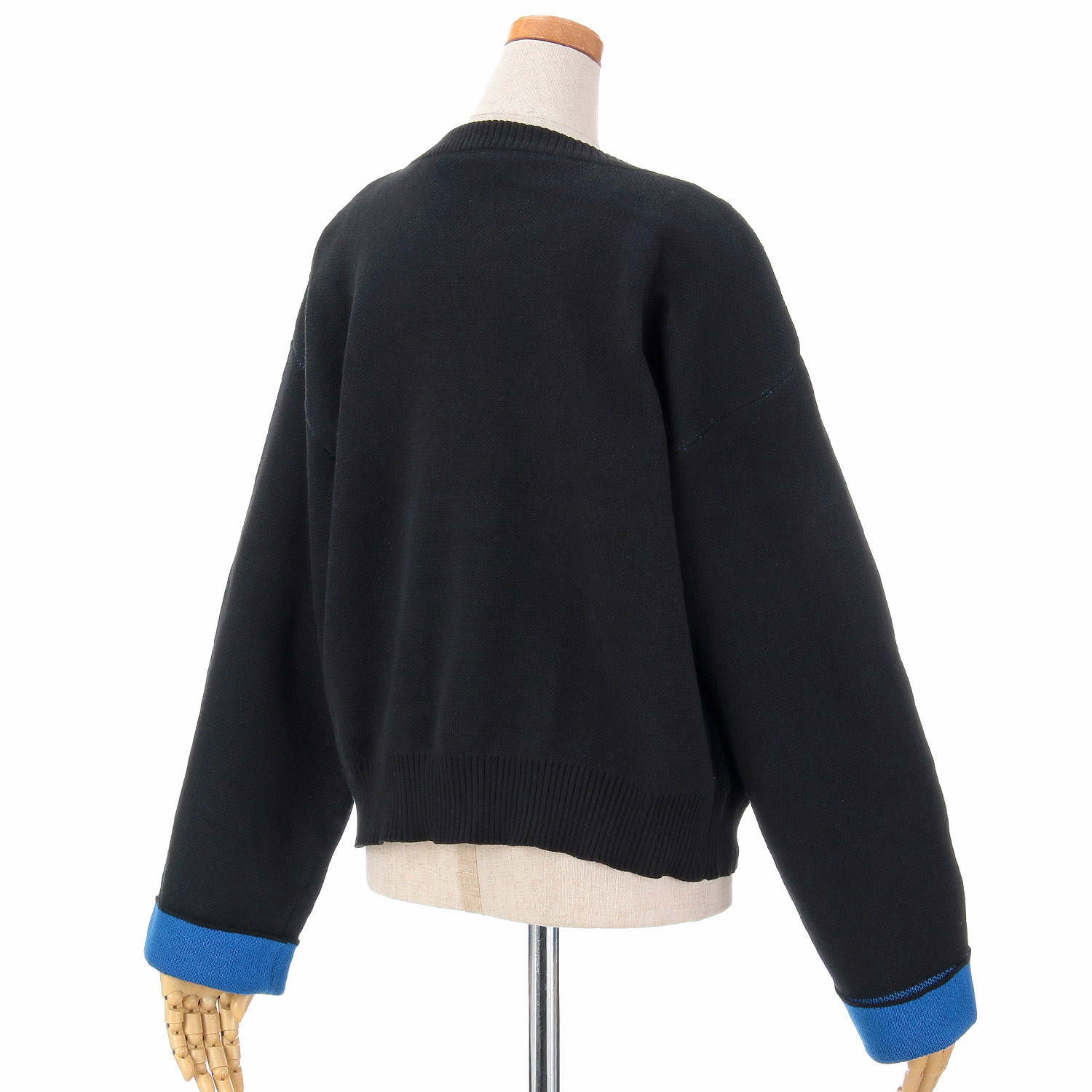 vingtrois 配色ニットカーディガン - 画像12