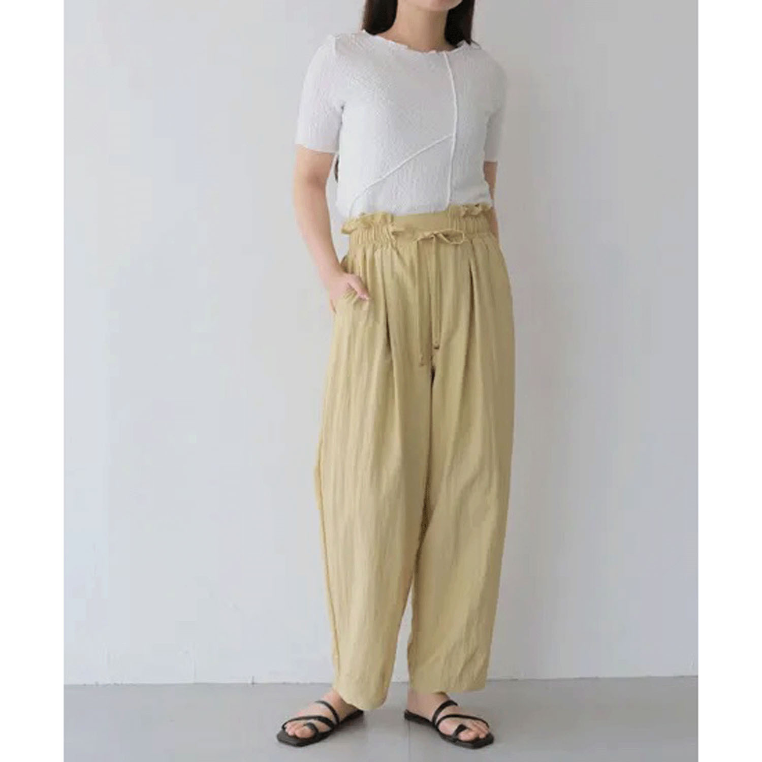 【Insta Live】Vingtrois カーブパンツ - 画像8