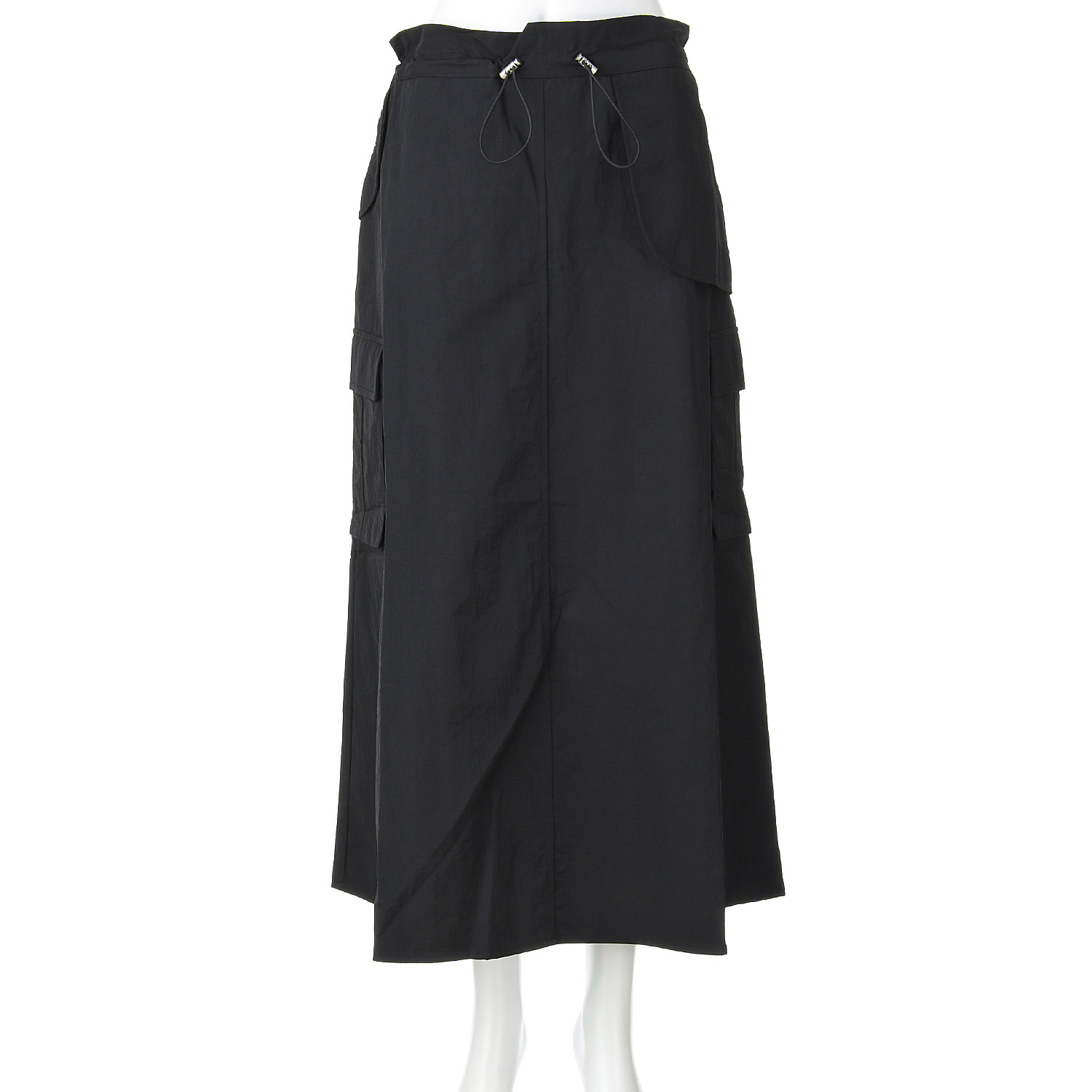 Vingtrois ナイロンワークスカート - 画像4