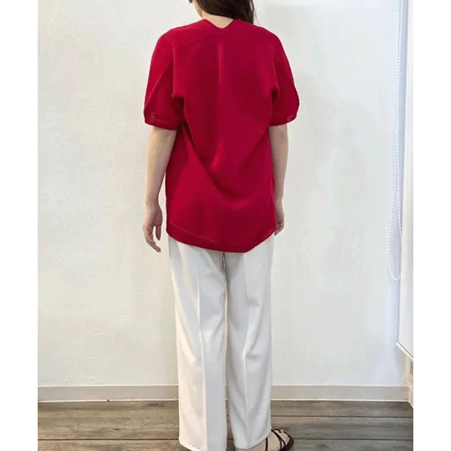 Vingtrois 擬麻コットンホールガーメントドルマン - 画像11