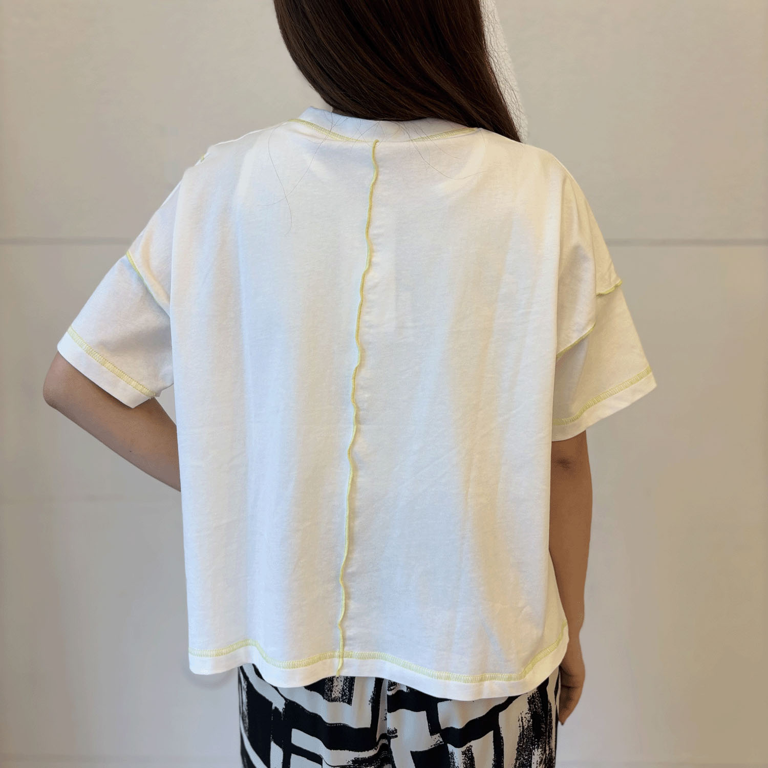 Vingtrois 配色メローTシャツ - 画像10