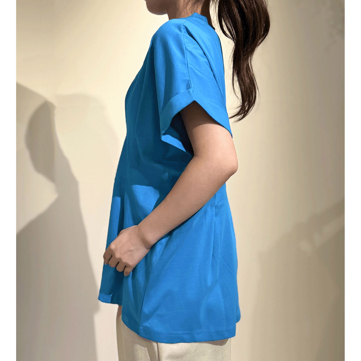 【Insta Live動画あり】Vingtrois  ドライタッチコットンタックT - 画像14