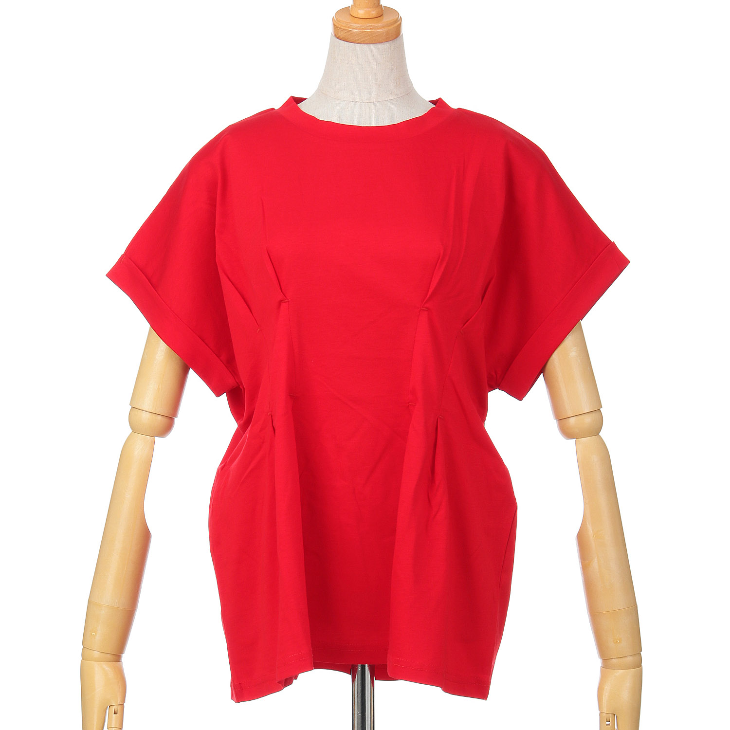 【Insta Live動画あり】Vingtrois  ドライタッチコットンタックT - 画像8