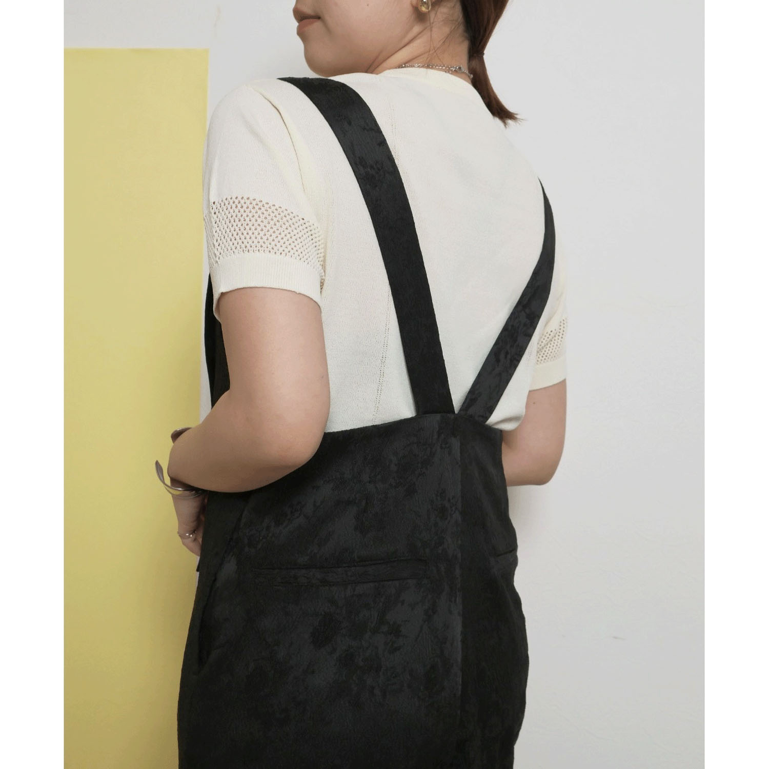 Palm Riche シンプルサマーニットトップス - 画像3