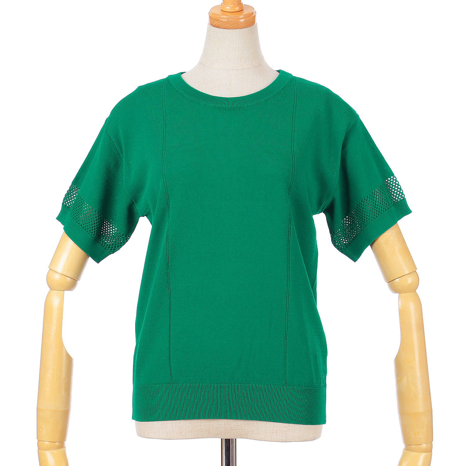 Palm Riche シンプルサマーニットトップス - 画像27