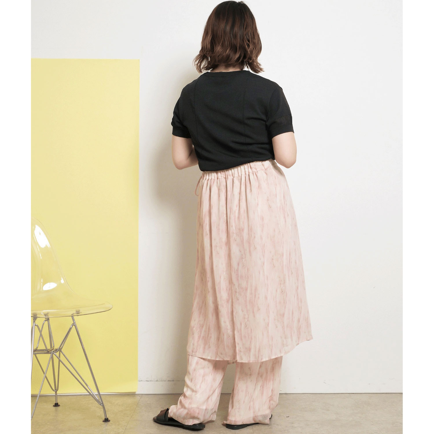 Palm Riche シンプルサマーニットトップス - 画像10