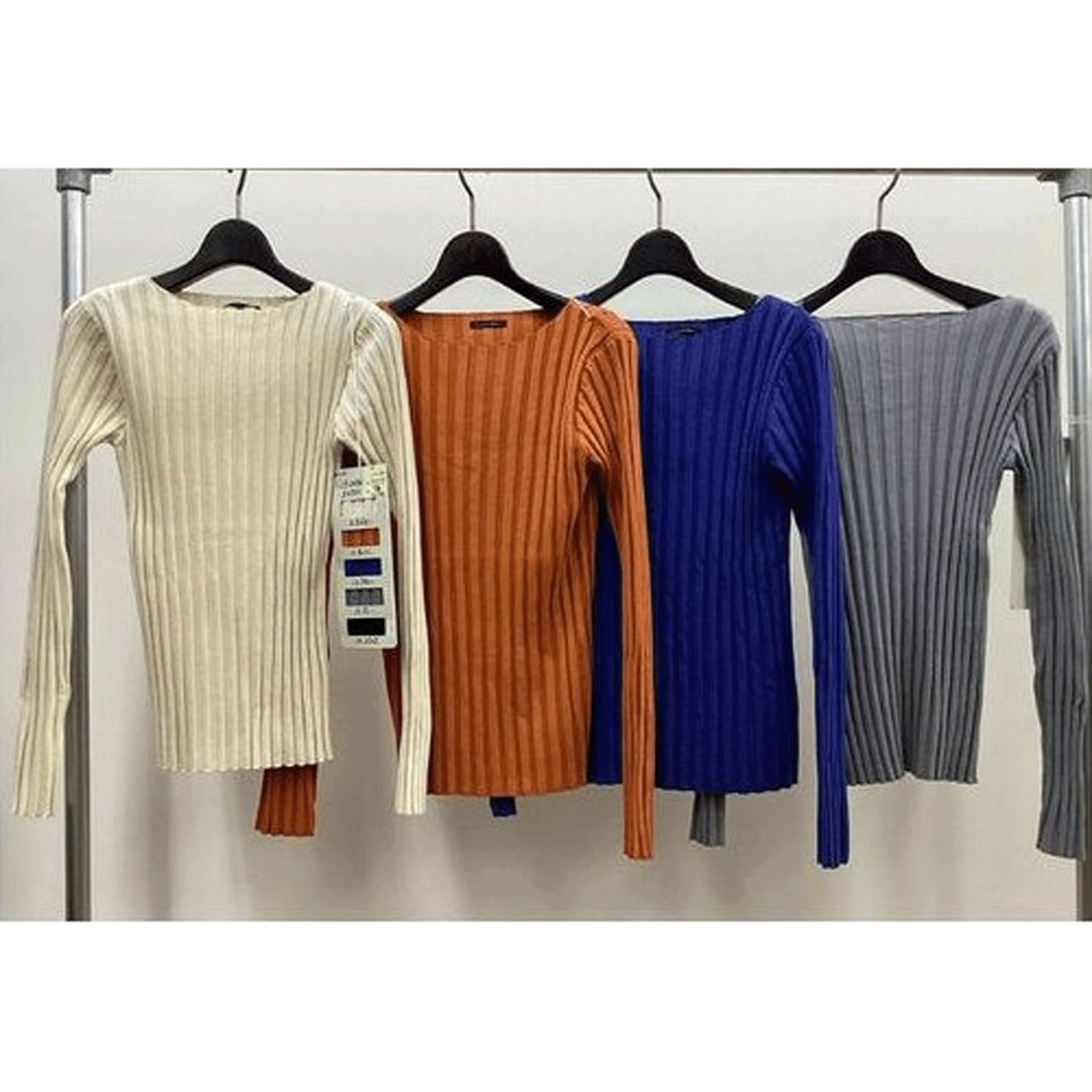 ザンパ ワイドリブボートネックプルオーバー - 画像1