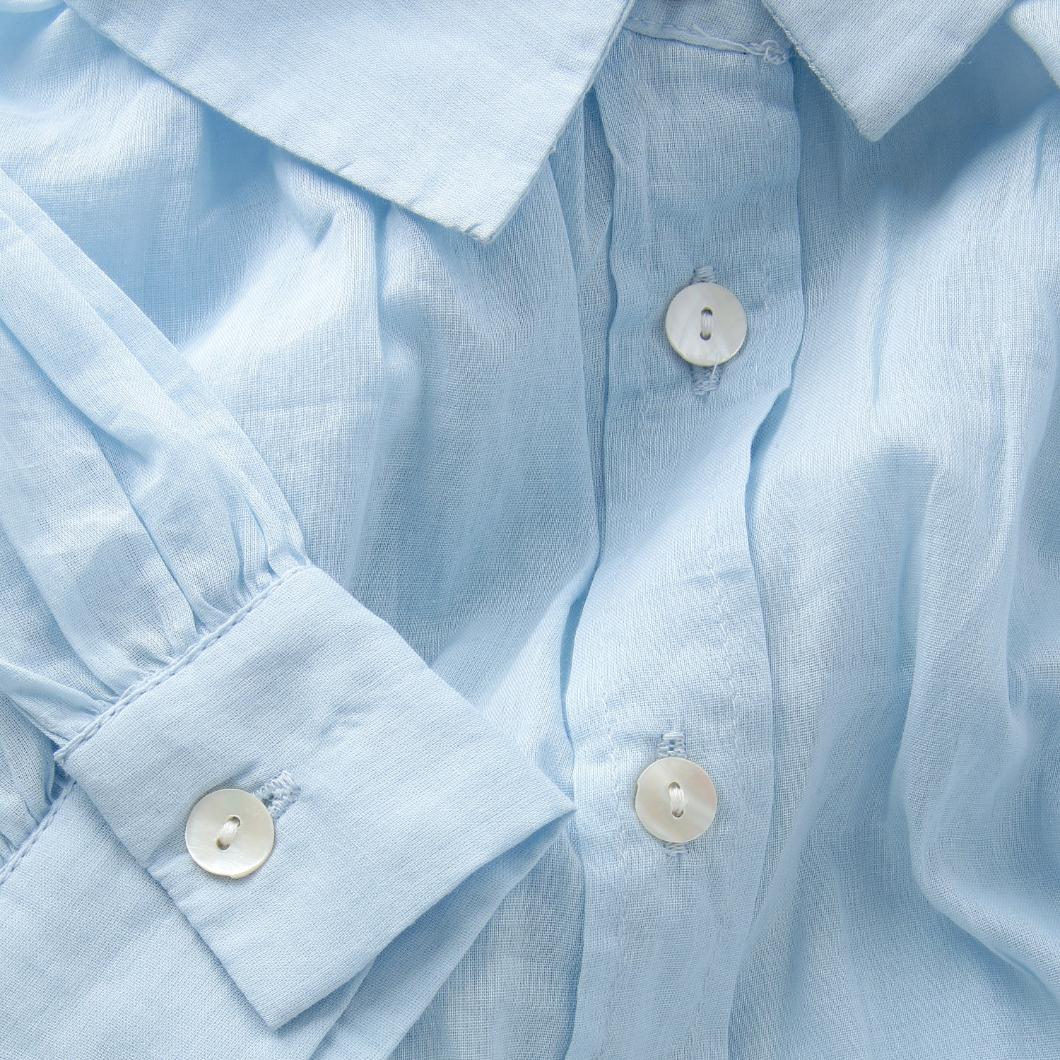 【Insta Live】ザンパ 綿ローンチュニックシャツ - 画像9