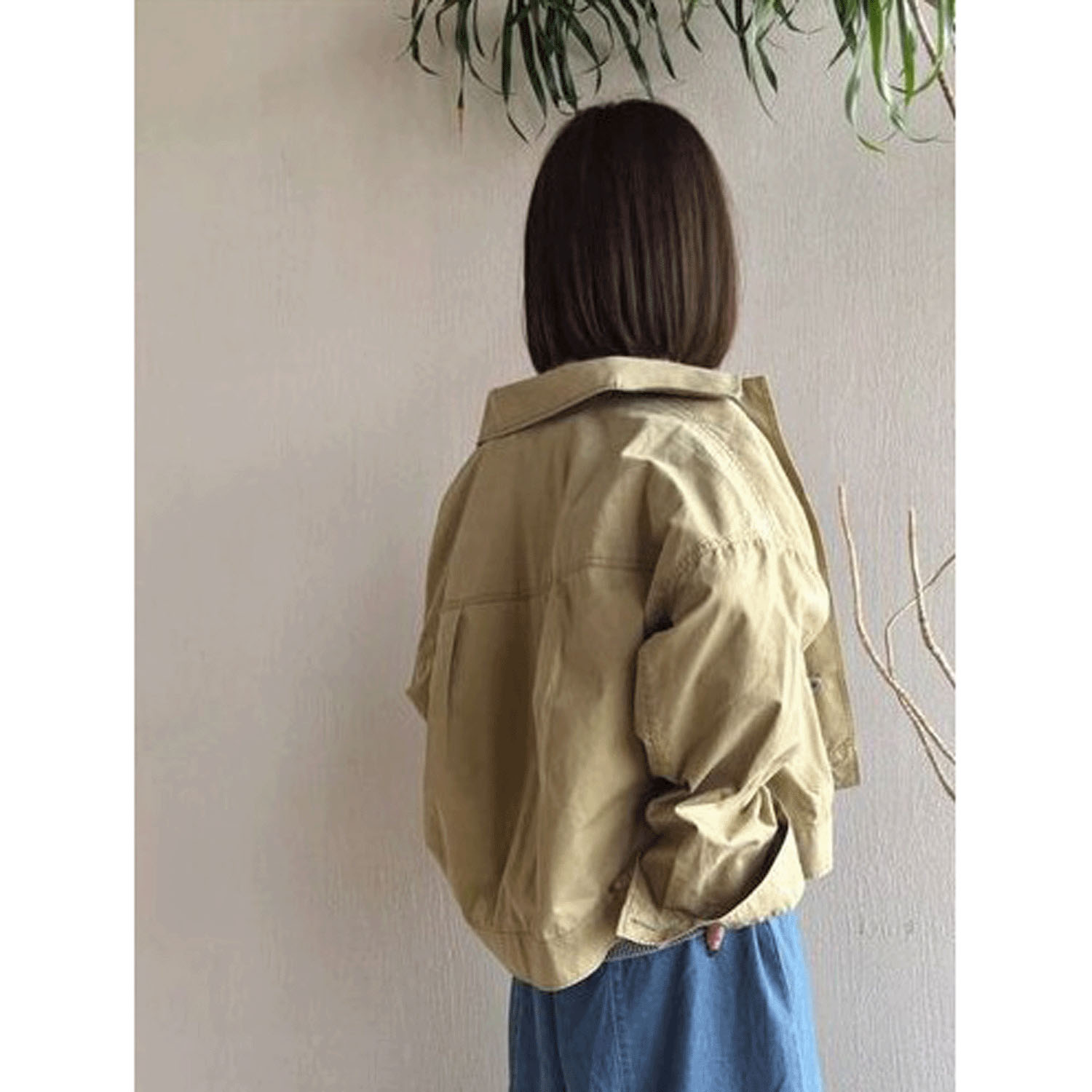 ザンパ バイオ加工ワイドジャケット - 画像4