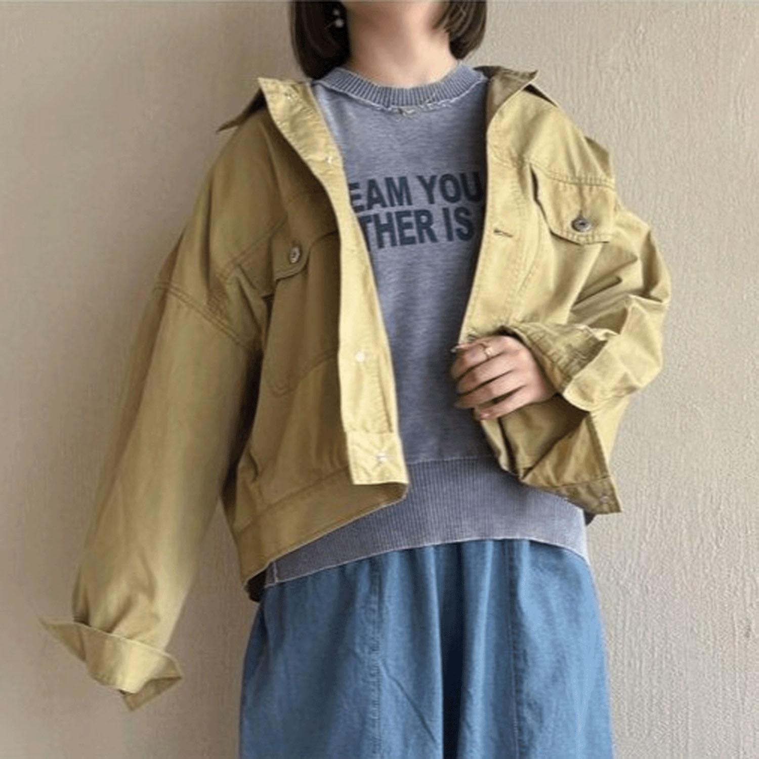 ザンパ バイオ加工ワイドジャケット