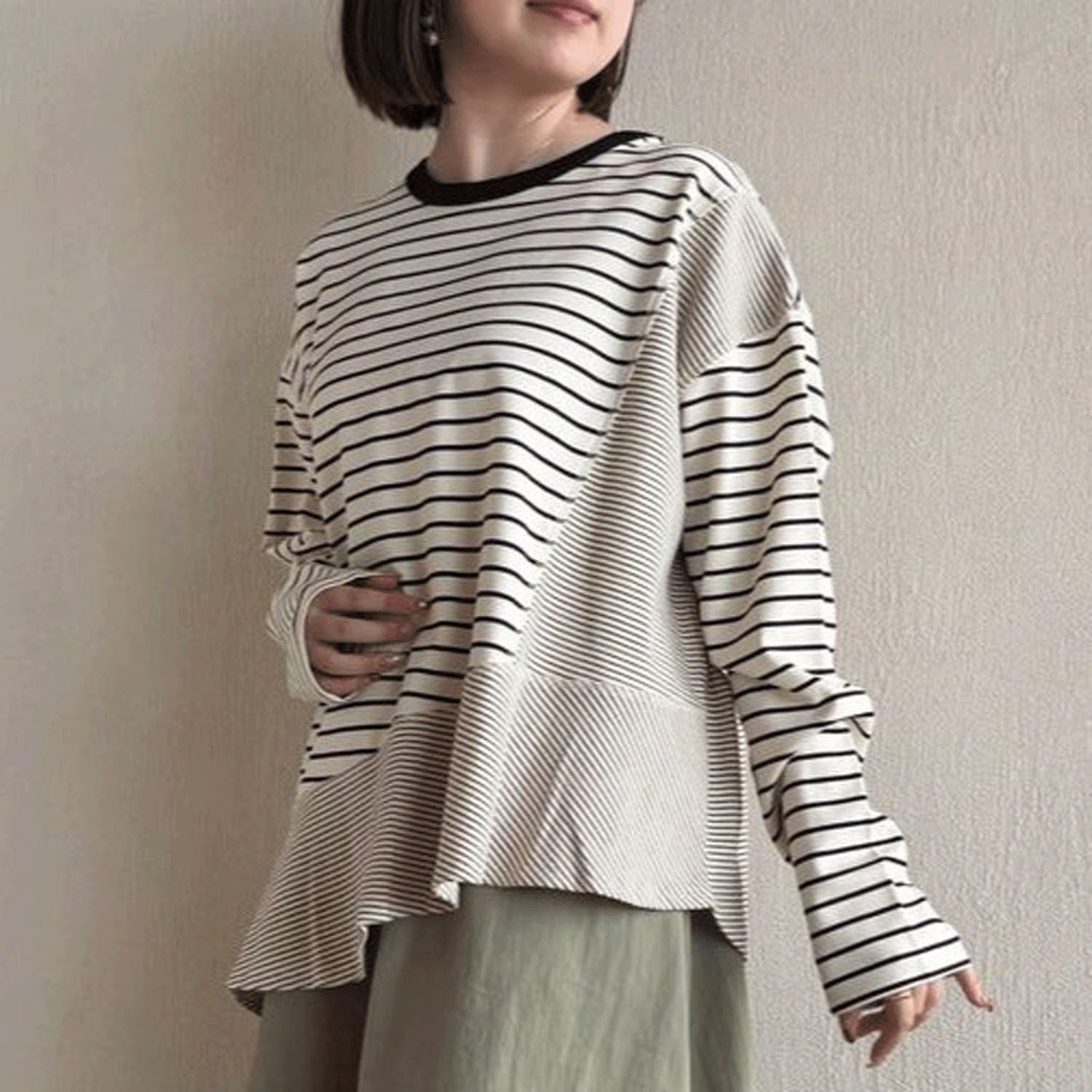 ザンパボーダー切替ワイドプルオーバー - 画像4