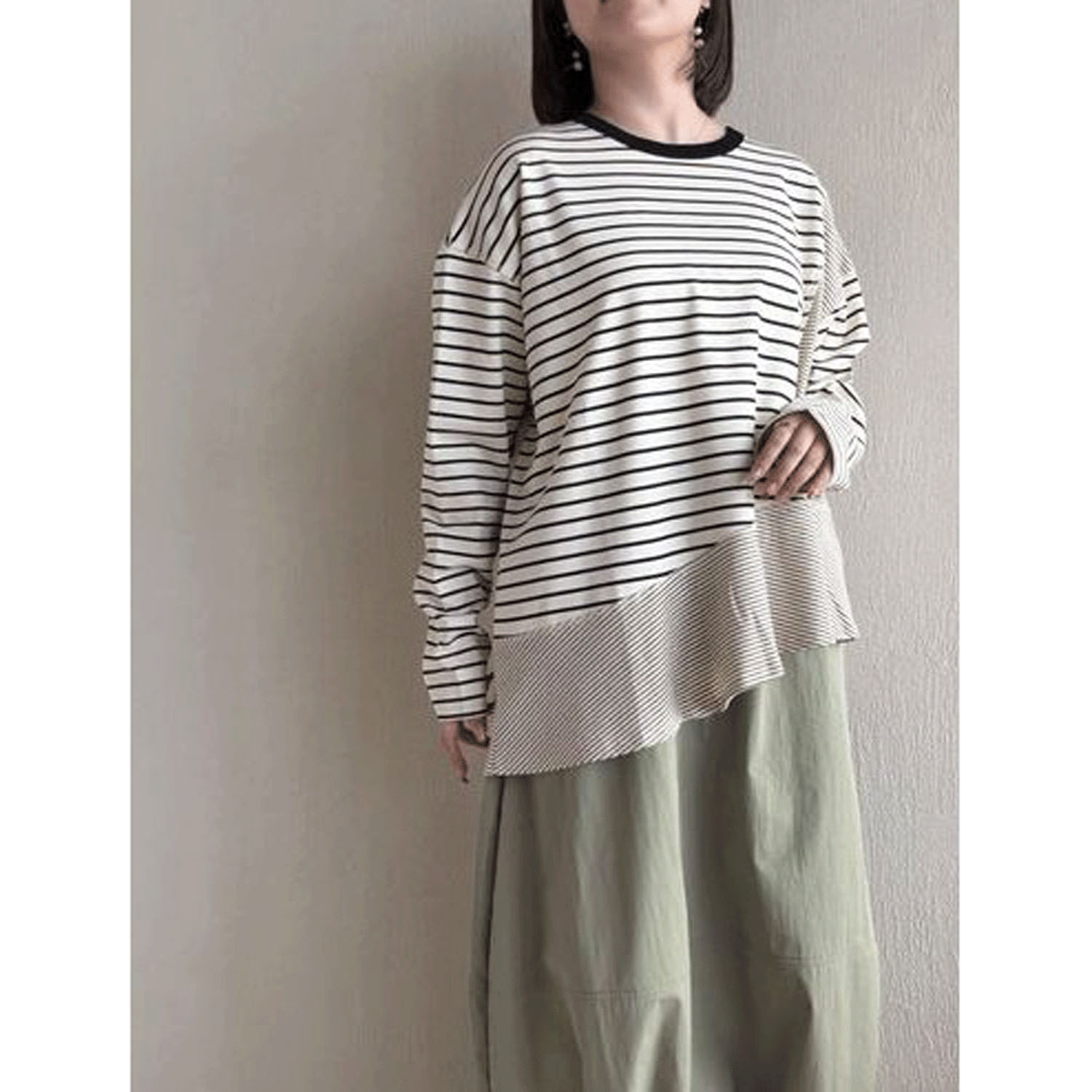 ザンパボーダー切替ワイドプルオーバー - 画像5