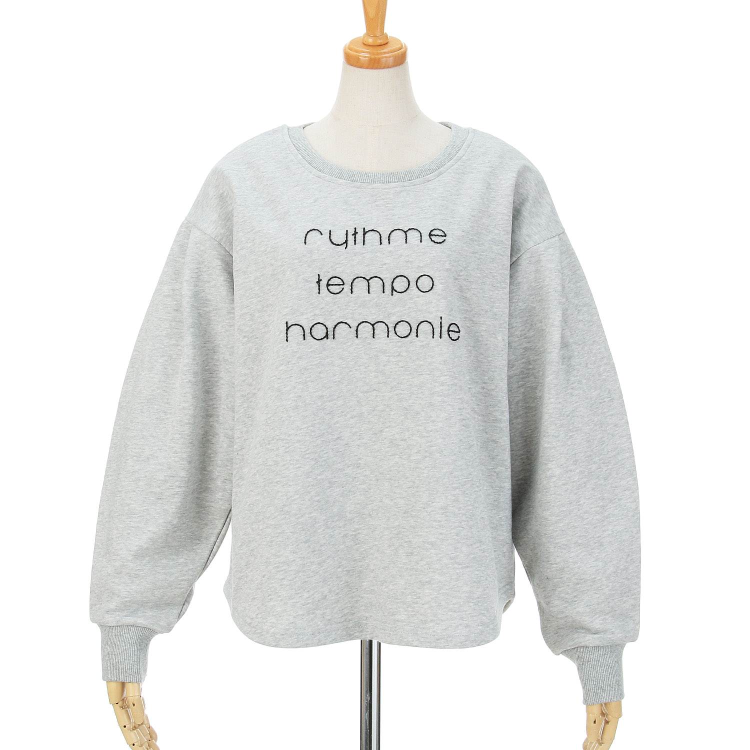 ザンパ ロゴ刺繍ロングスリーブプルオーバー