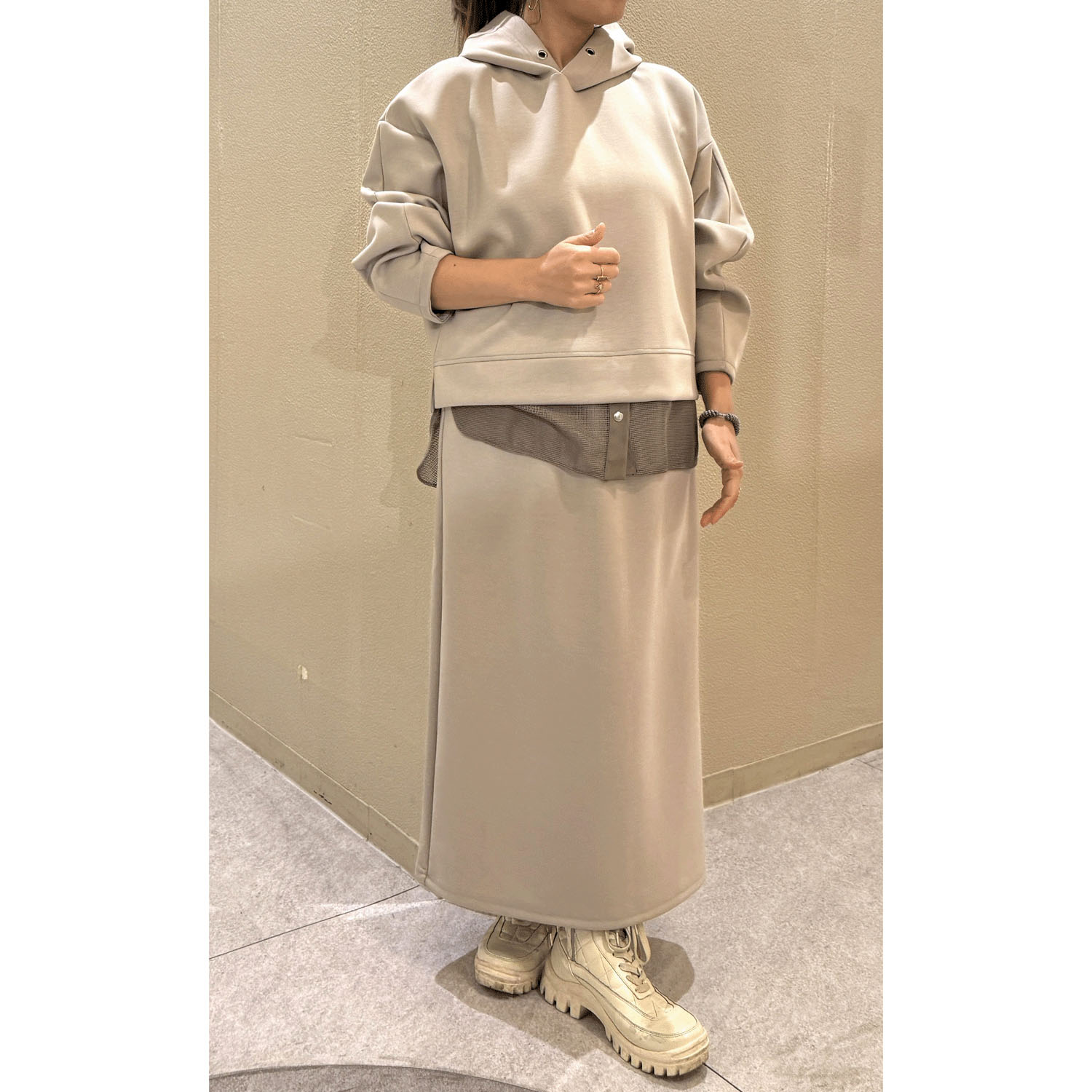 【Insta Live】ザンパ フーディースカートセット - 画像5