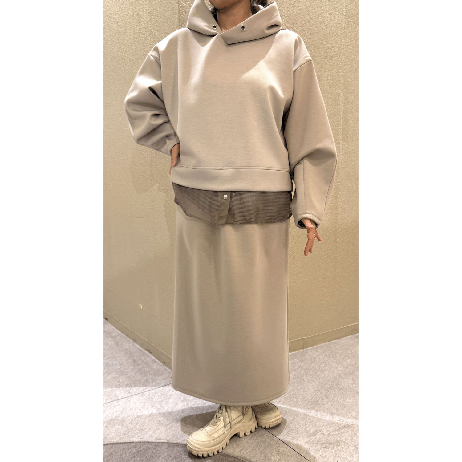 【Insta Live】ザンパ フーディースカートセット