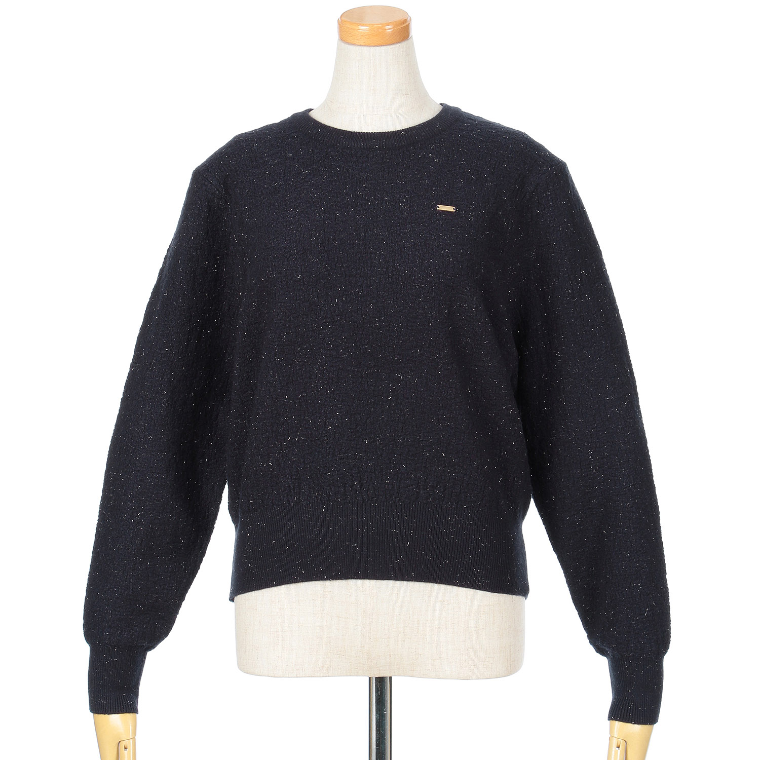 Emilyan ラメ入りふくれジャガードニット - 画像2