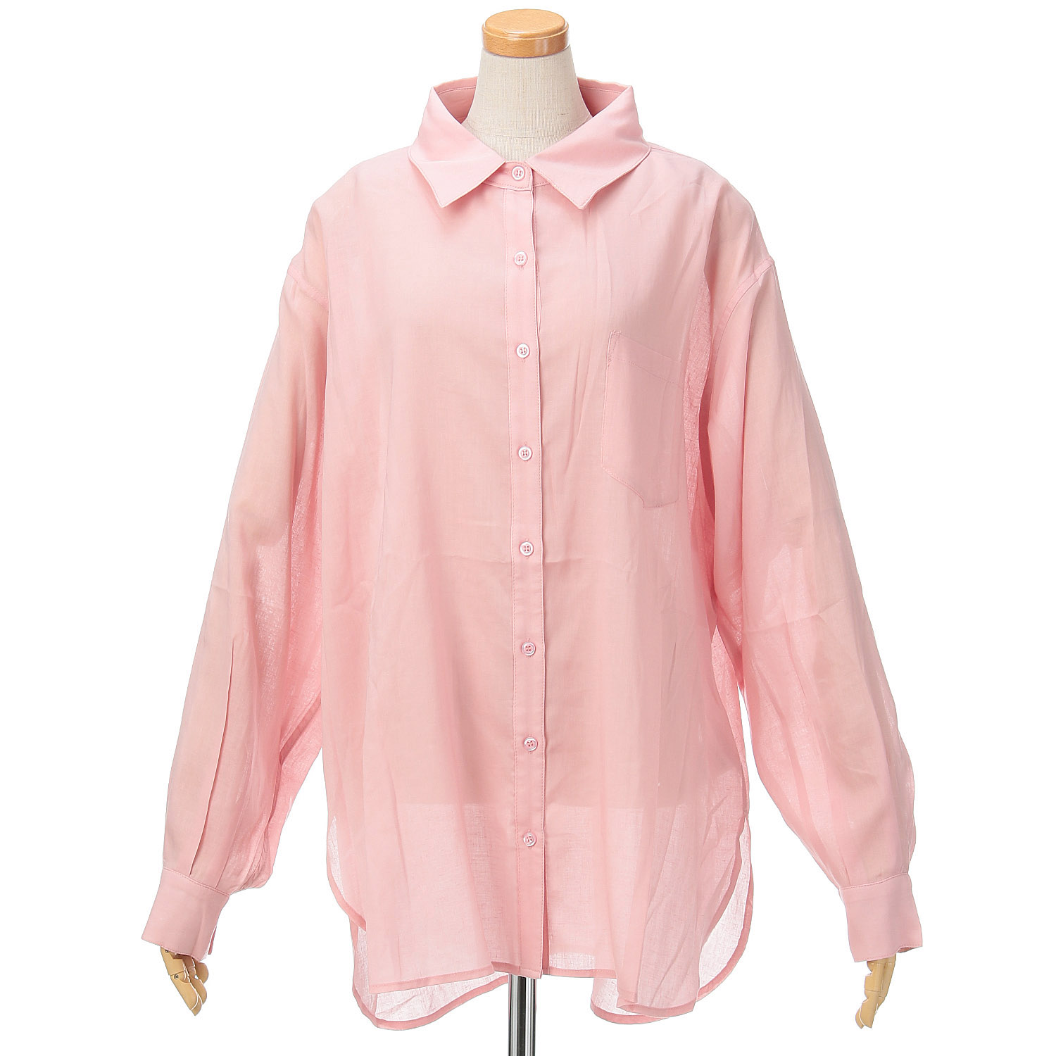 vingtrois リネン混シャツ - 画像11