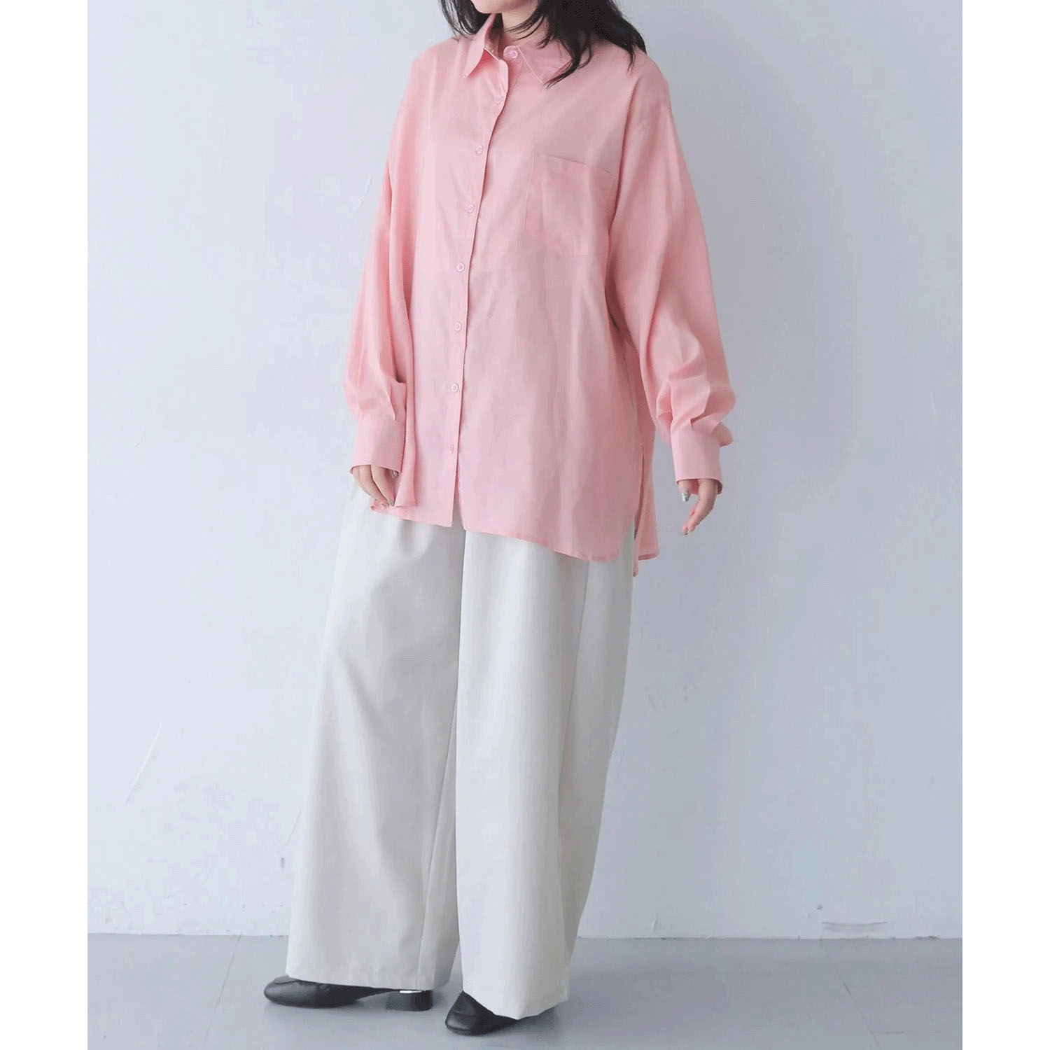 vingtrois リネン混シャツ - 画像9