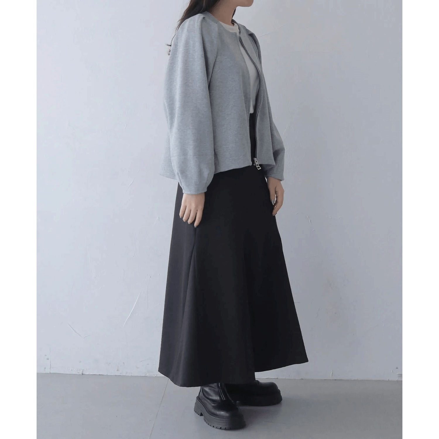 vingtrois タックスリーブブルゾン - 画像9